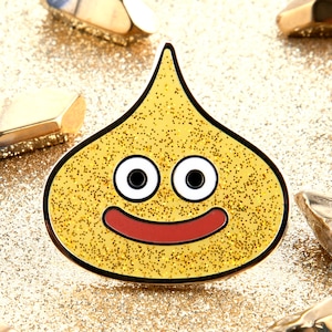 Gold Slime Dragon Quest Enamel Pin
