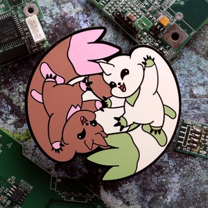 Terriermon & Lopmon Enamel Pin