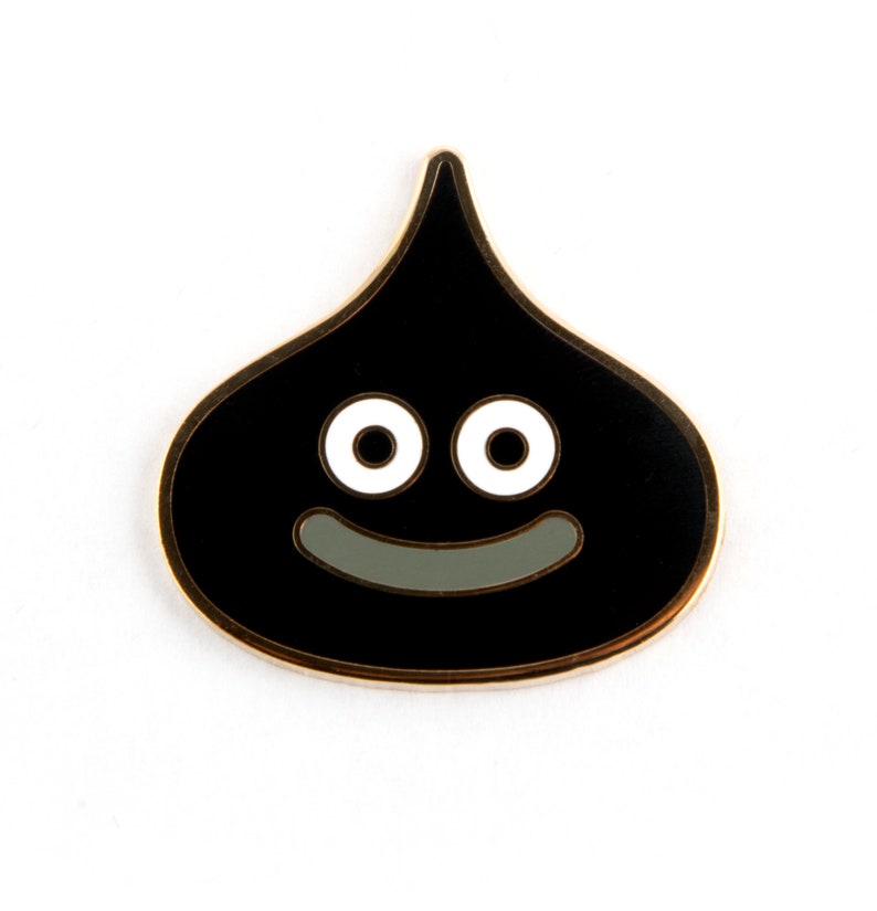Dark Slime Dragon Quest Enamel Pin