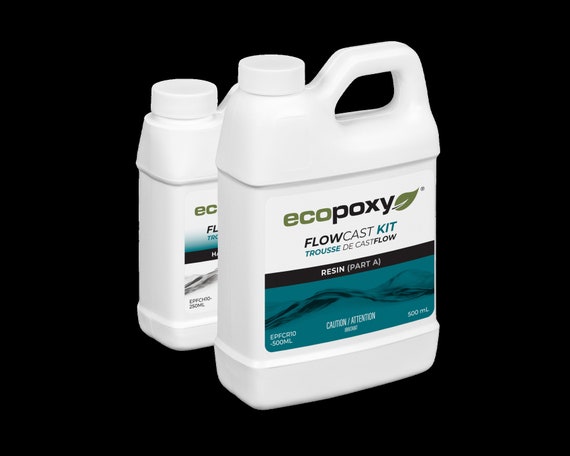 Ecopoxy Flowcast Kit 2:1 NEW Improved Liquid Plastic 