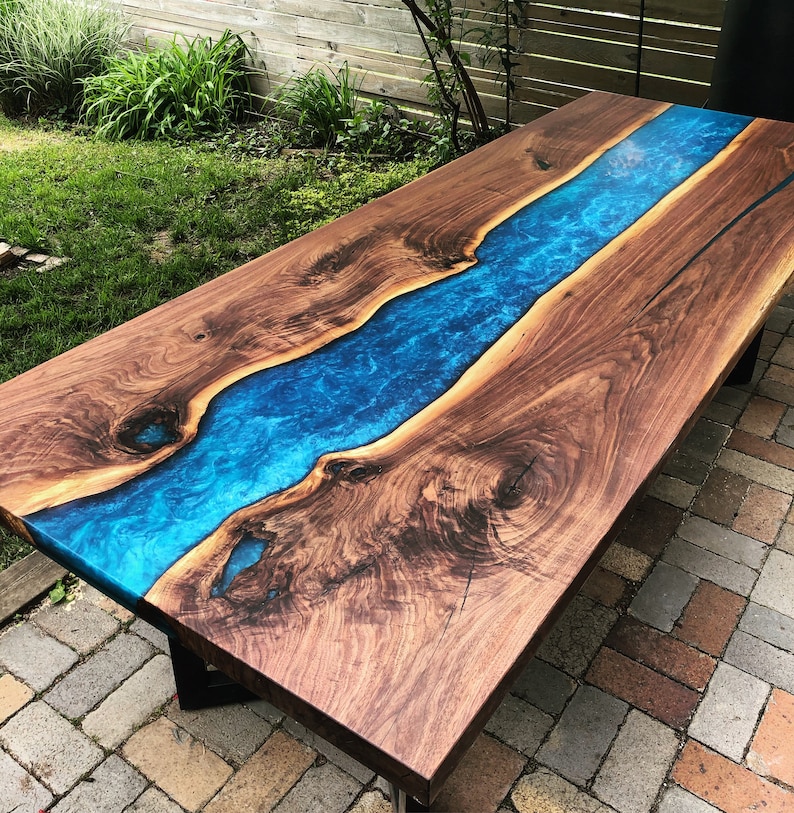 Black Walnut Conference River Table Etsy