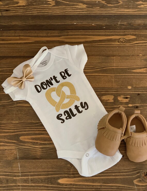 pretzel onesie