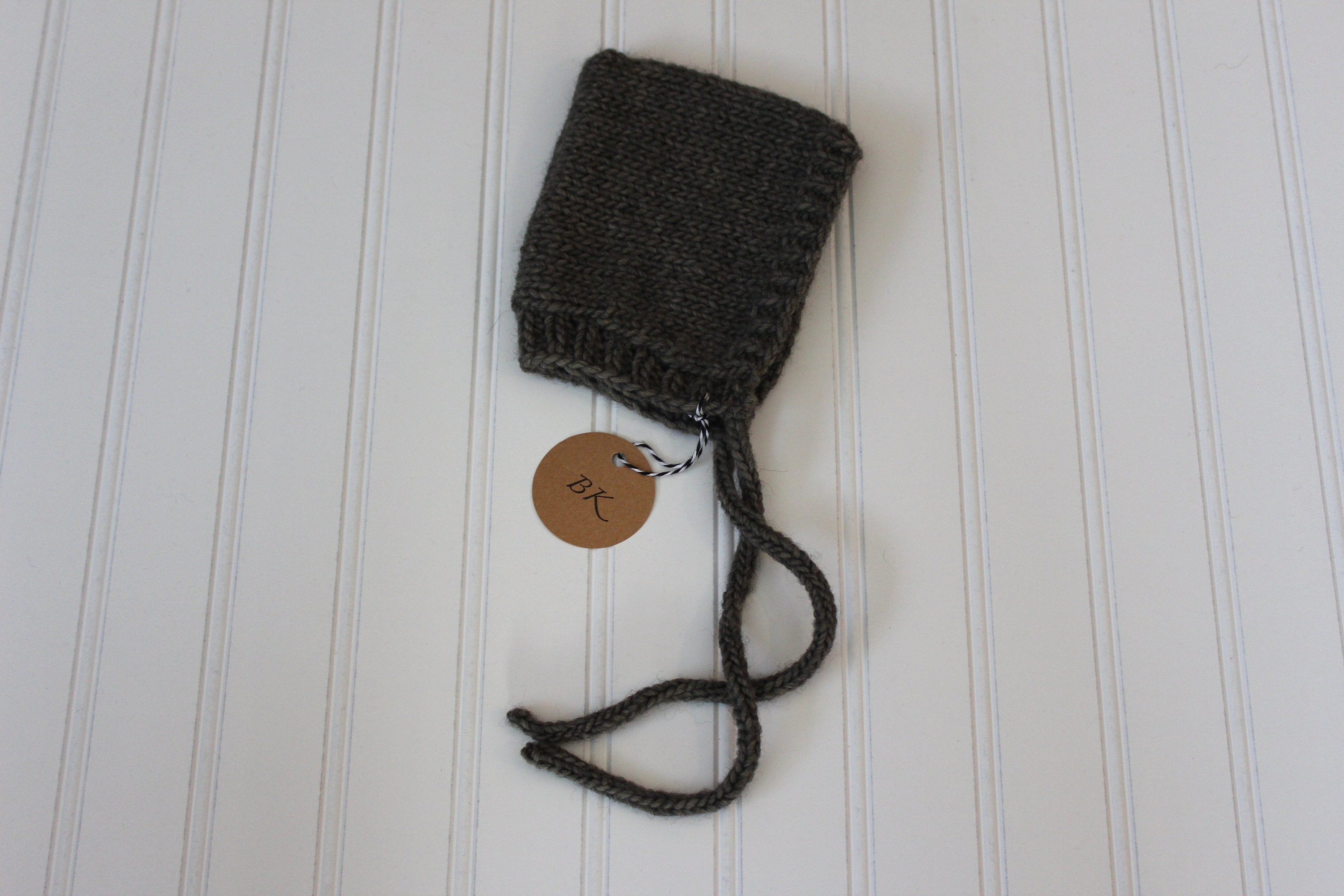Hand Knit Baby Alpaca Wool Newborn Baby Bonnet /photo Prop - Etsy