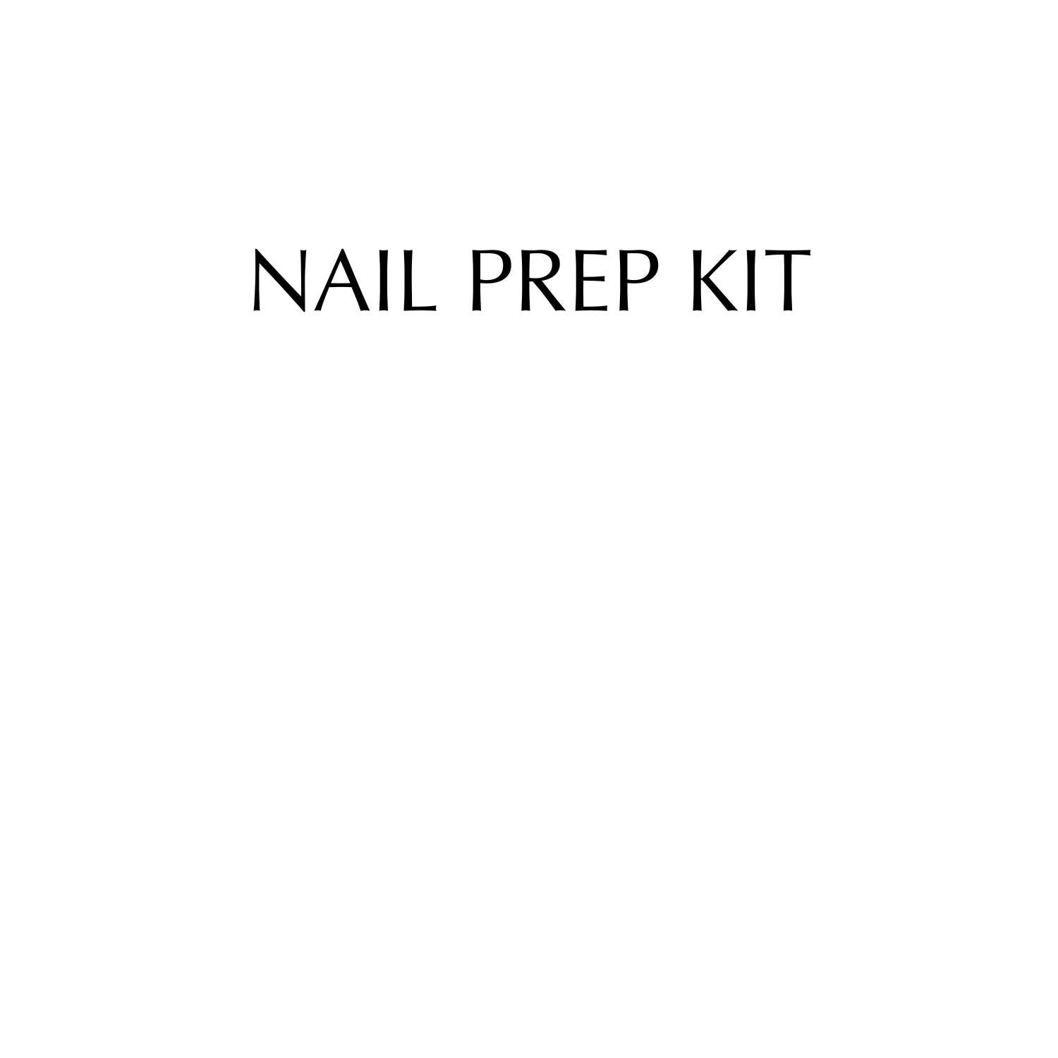 NAIL PREP KIT - Etsy