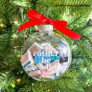 Personalized Bookstore Christmas Ornament 2025: Gift For Book Lovers - Canada