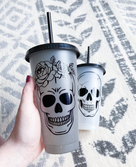 Cute Halloween Color Changing Reusable Cold Cup