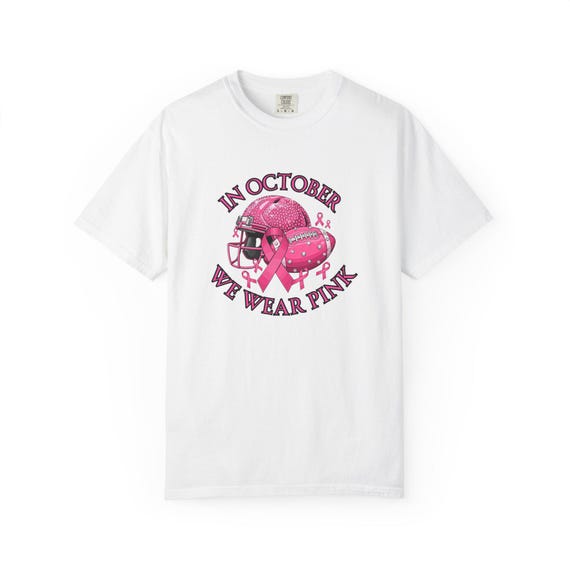 Breast Cancer Awareness T-Shirt, Unisex Garment-Dyed Tee, October Pink Shirt, Supportive Awareness Apparel, Gift for Advocates
