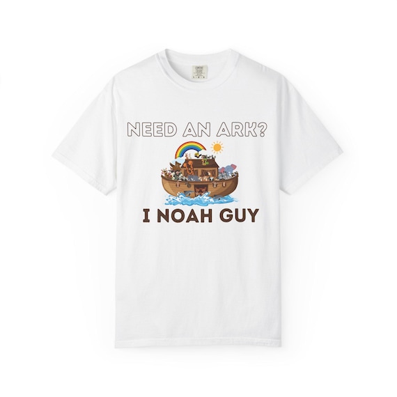 Noah's Ark Humor T-Shirt: Unisex Casual Tee - Religious Gift