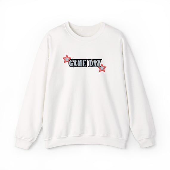 Game Day Unisex Crewneck Sweatshirt, Perfect for Sports Events, Tailgating, Casual Outfits, Gift for Fans, Comfortable Style
