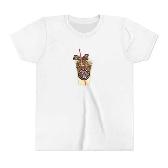 Coffee Lover Youth Short Sleeve Tee, Cute Gift for Kids, Fun Summer Outfit, Playful Tea Party Shirt, Birthday Celebration Wear