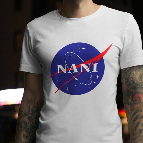 NANI NASA T-shirt Iconic Nasa Logo 