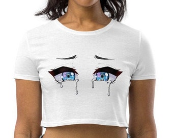 Featured image of post Anime Crying Eyes Crop Top