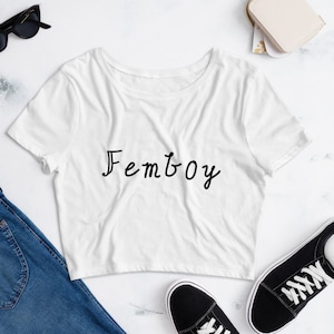 Femboy Crop Tee