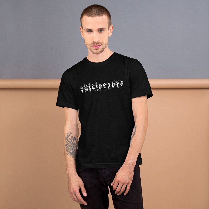 SUICIDEBOYS gusanos camiseta negra imagen 5