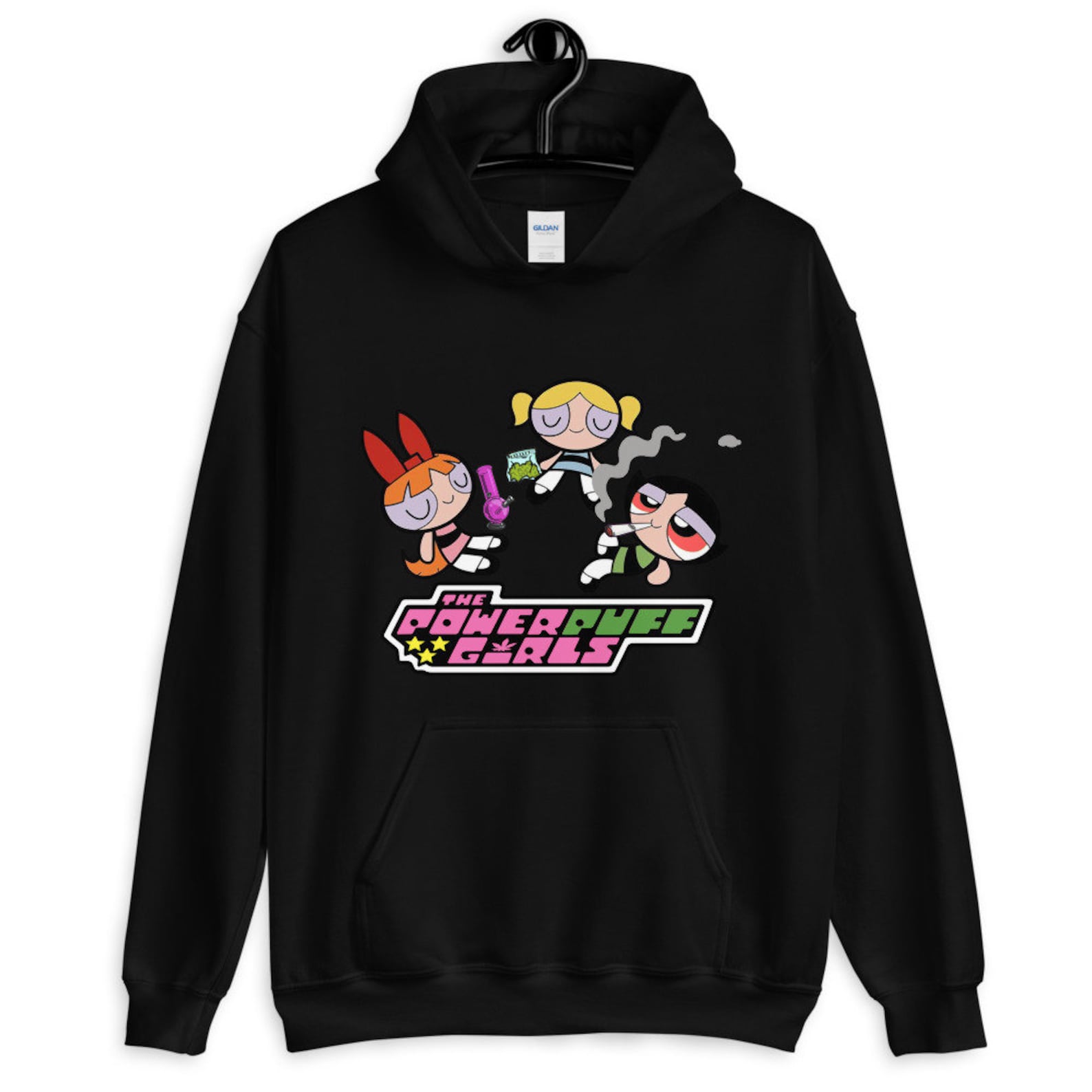 Power PUFF Girls Hoodie Etsy