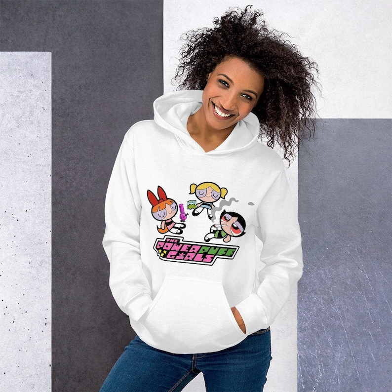 Power PUFF Girls Hoodie Etsy