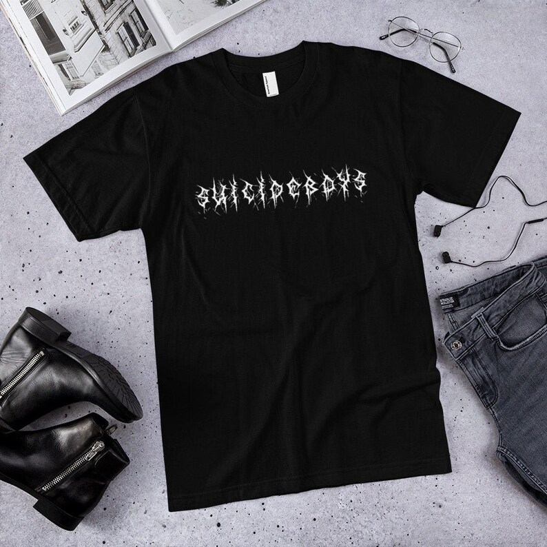 SUICIDEBOYS gusanos camiseta negra imagen 1