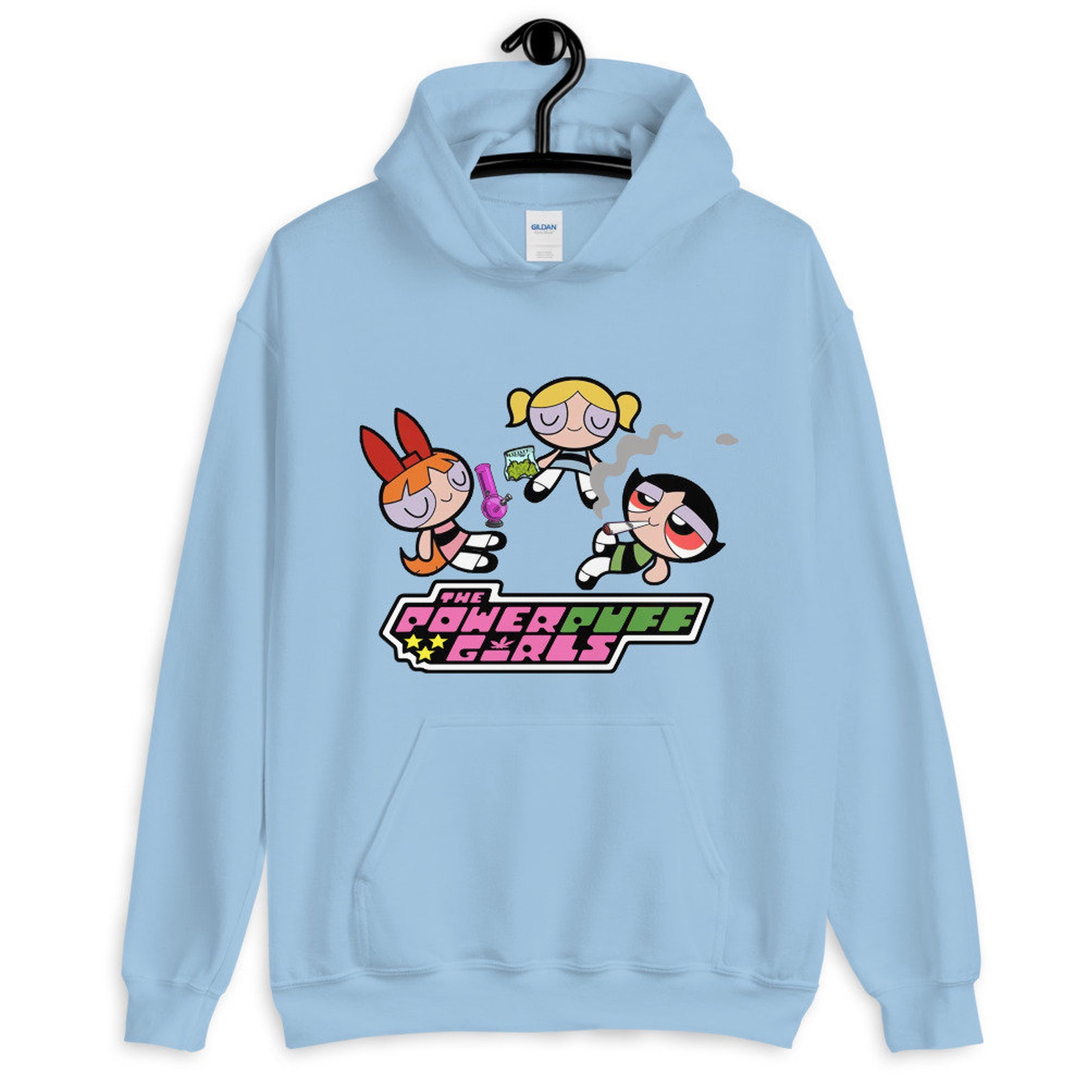 Power PUFF Girls Hoodie Etsy