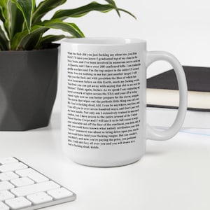 Navy Seal Copypasta Mug