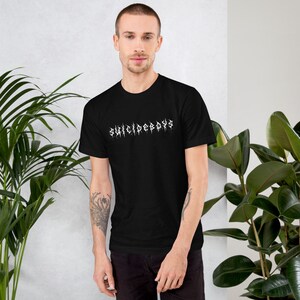 SUICIDEBOYS gusanos camiseta negra imagen 2