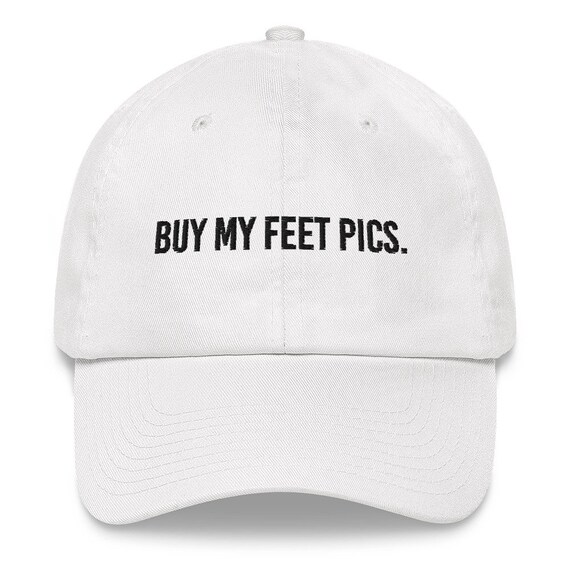 Buy My Feet Pics. Hat Not a Meme Pink Dad Hat to Sell Feet Etsy