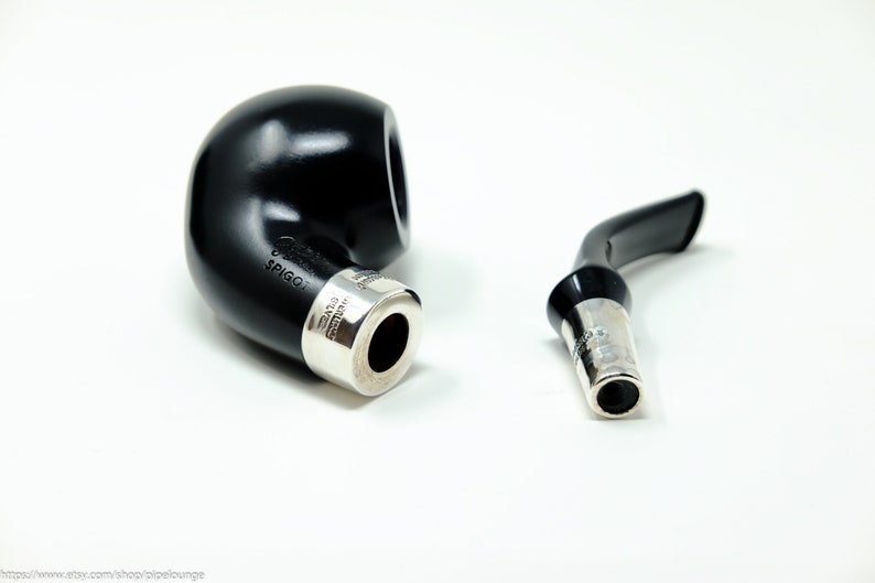 Peterson Pipe Fishtail Spigot Ebony XL02