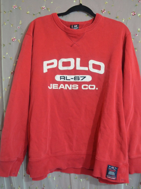 vintage polo sweatshirts