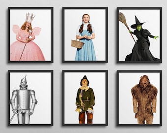 Wizard of Oz Gallery Wall - theater class, film class, choir, show choir, musical theater, theatre, theatre classroom art, dorothy, glinda