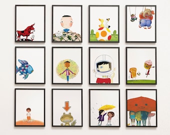 Friendship + Kindness SEL Gallery Wall - Social Emotional Books Elementary School Counselor's Office Therapist Psychiatrist psychologist