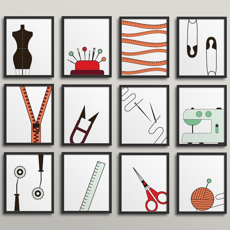 Sewing Art - Etsy