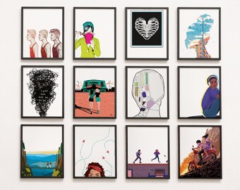 Mental Health HIGH SCHOOL Gallery Wall - Psychology, therapist, counselor's office, therapy, psychologist, psychiatrist, depression