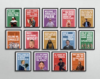90s Movies Grammar Posters Gallery Wall ( Set of 14) Digital Poster, English Lit Classroom Decor High School commonly misused words