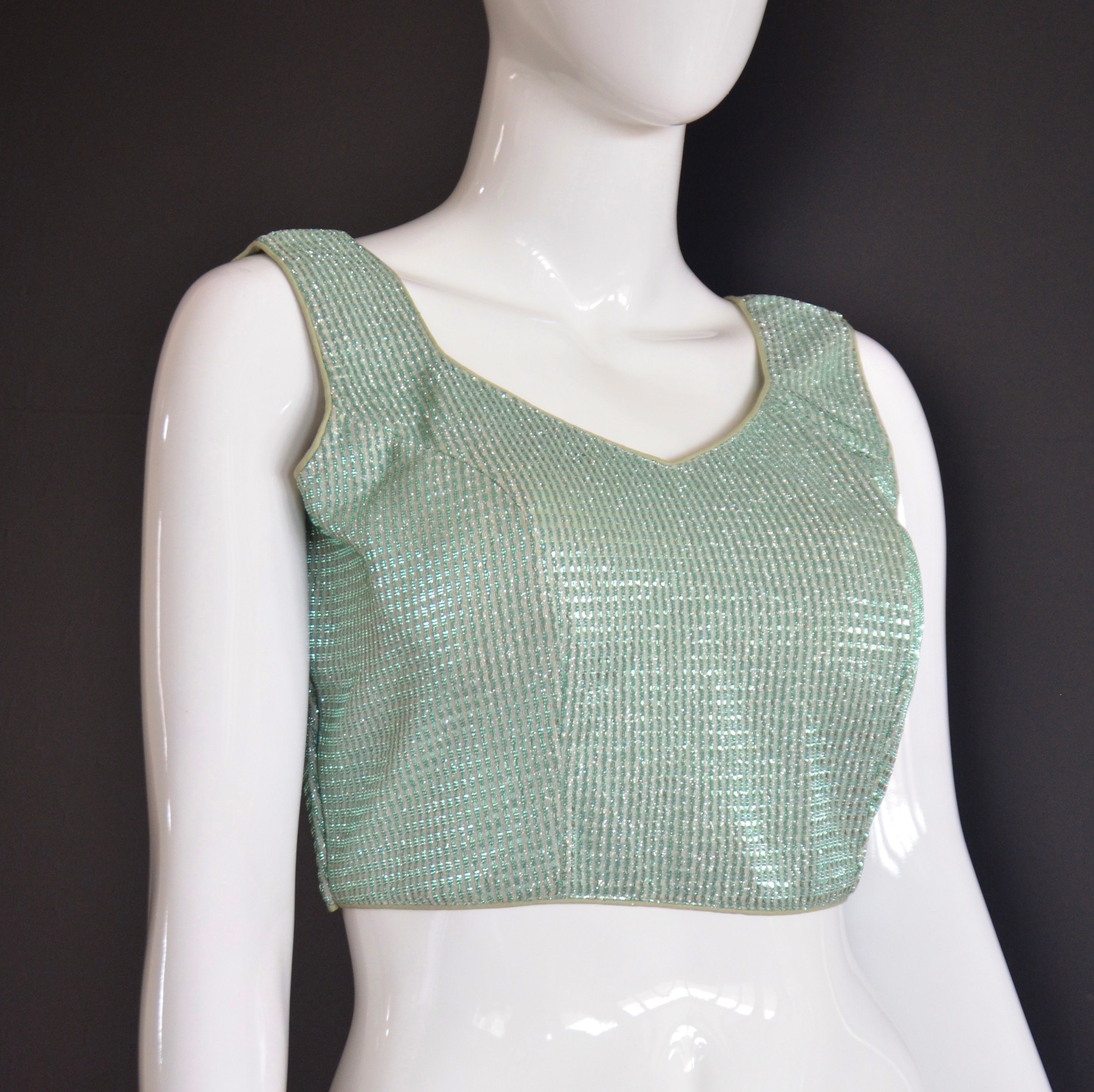Readymade Designer sleeveless saree blouse/ Fancy saree blouse | Etsy