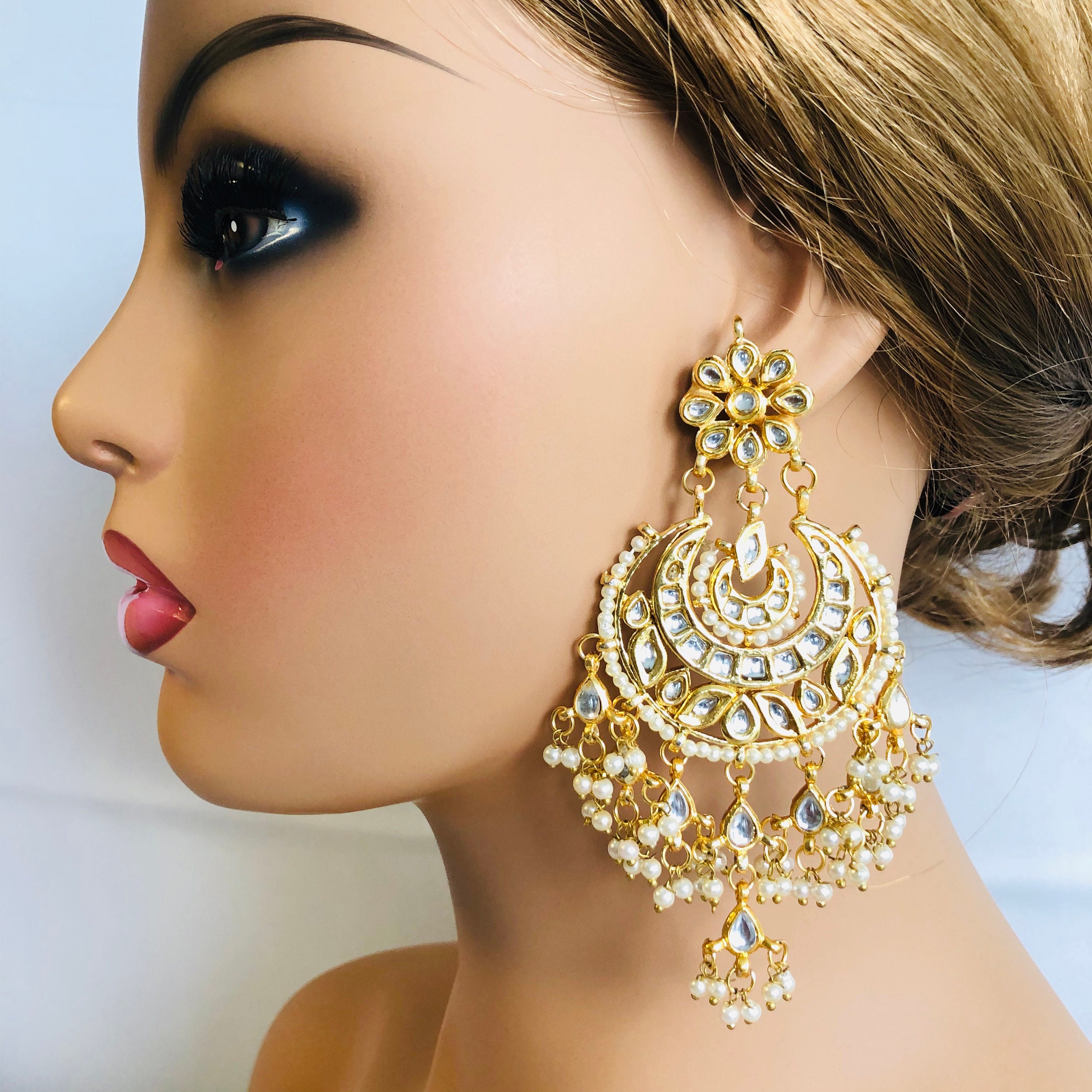 Top more than 95 heavy earrings for girls