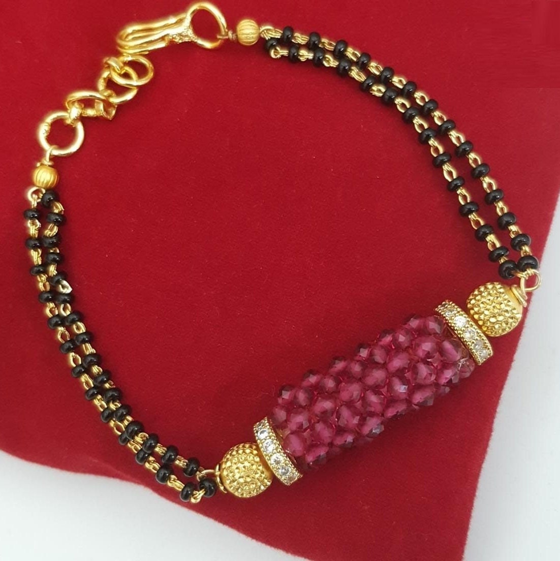 Ruby mangalsutra outlet