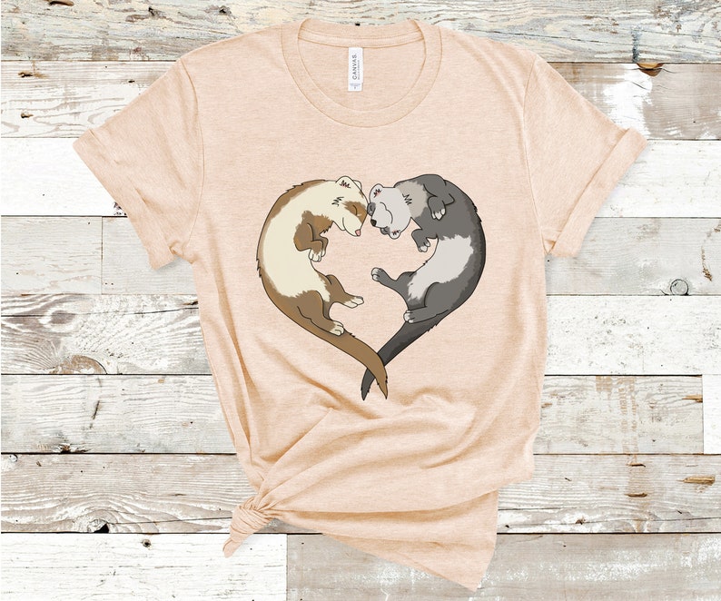 Ferret Lover Shirt Animal Lover Shirt Ferret Mom Ferret Etsy
