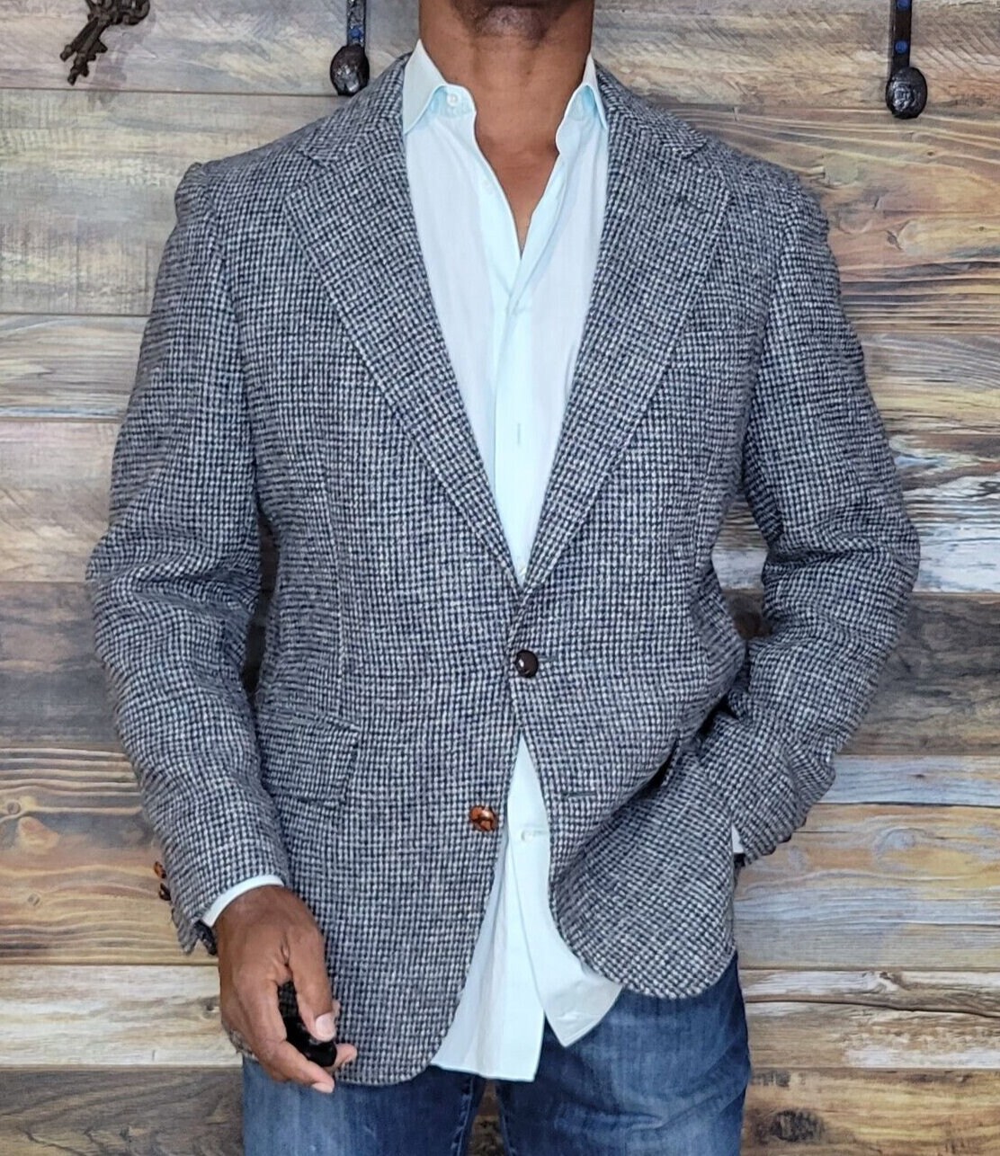 harris tweed jacket 40r