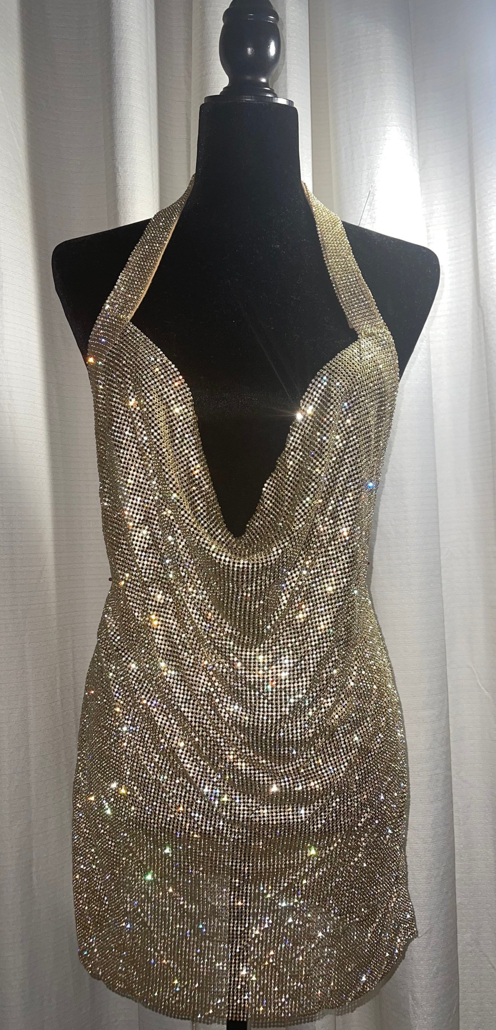 Classic diamond dress Etsy