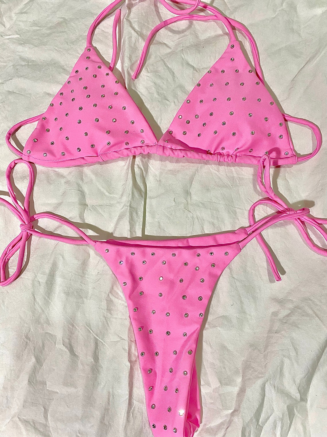 Sexy Shiny Bikini set Etsy