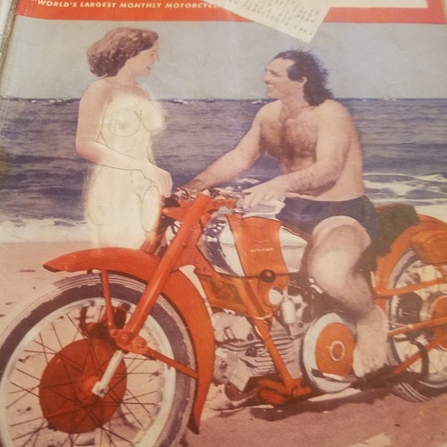 Cycle Magazines March, April, May, June, August, September, October 1951 with shops Bonding cover. Also 1950 Atlas Accessories catalogue