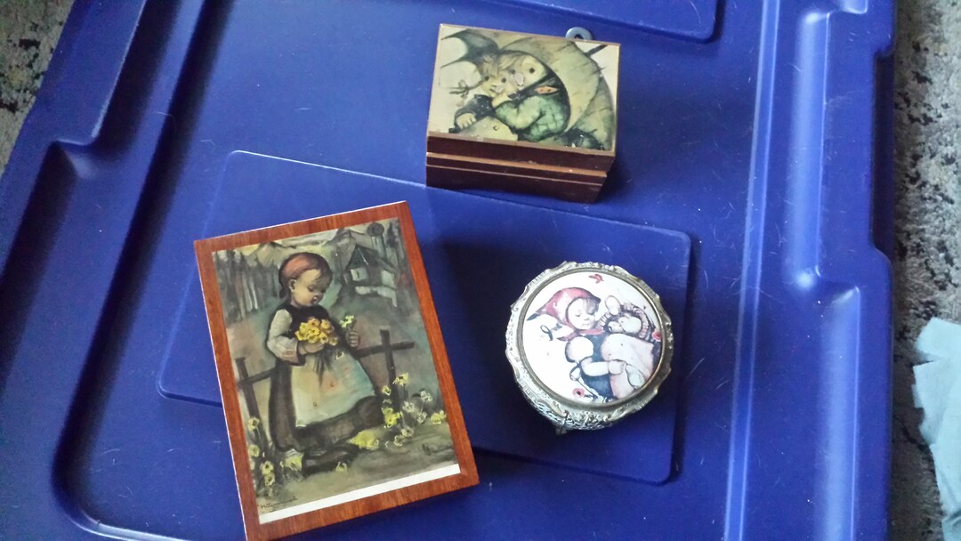 Hummel Music Boxes From the 1960 to 1970's Etsy