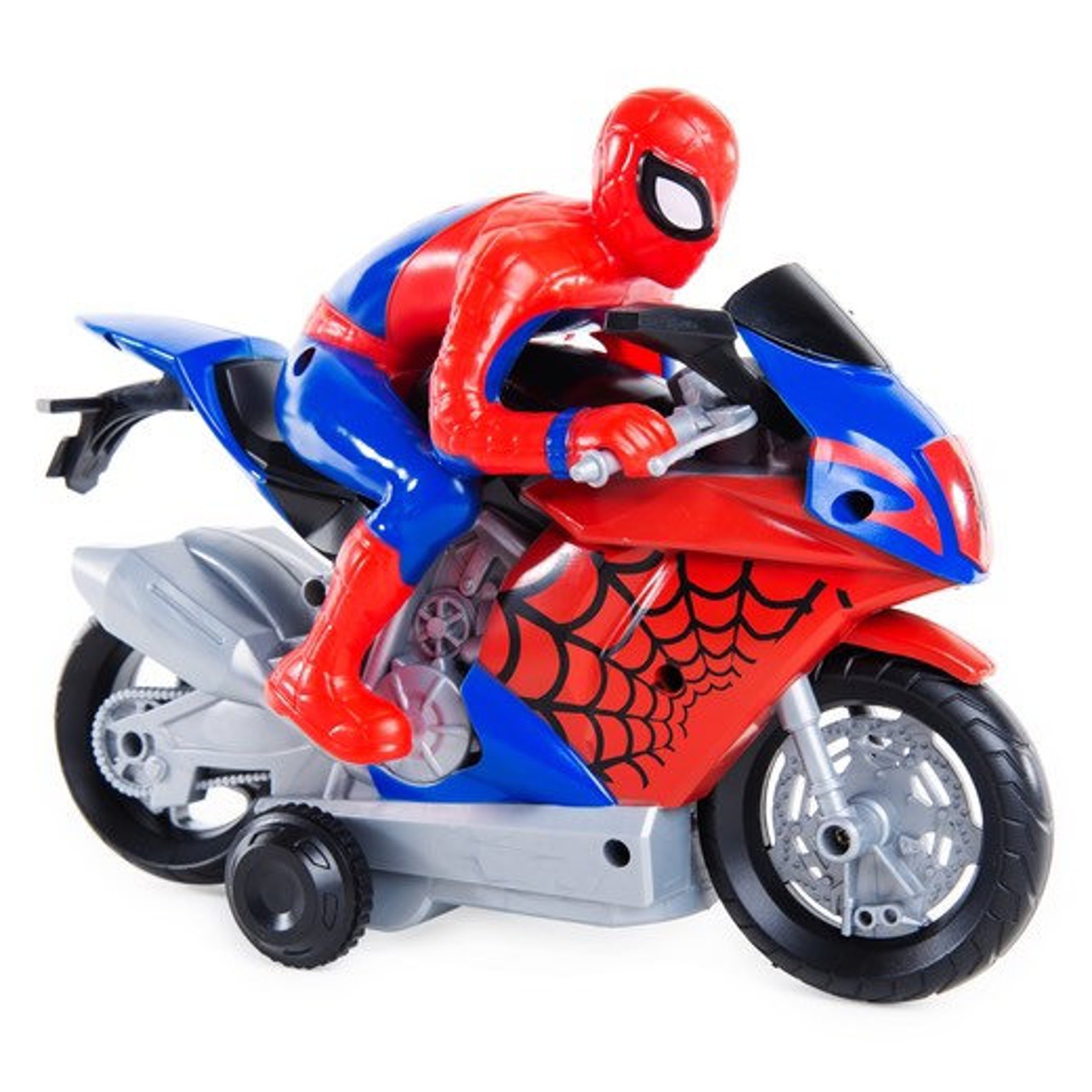 Switch Adapted Spiderman Remote Control Bike Assistive Etsy