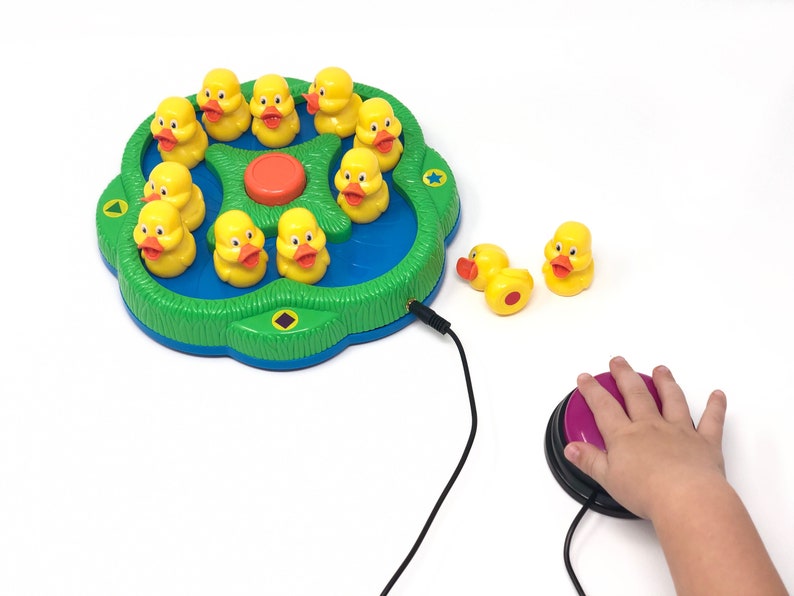 Switch Adapted Lucky Ducks Game Assistive Technology Toy for Etsy UK