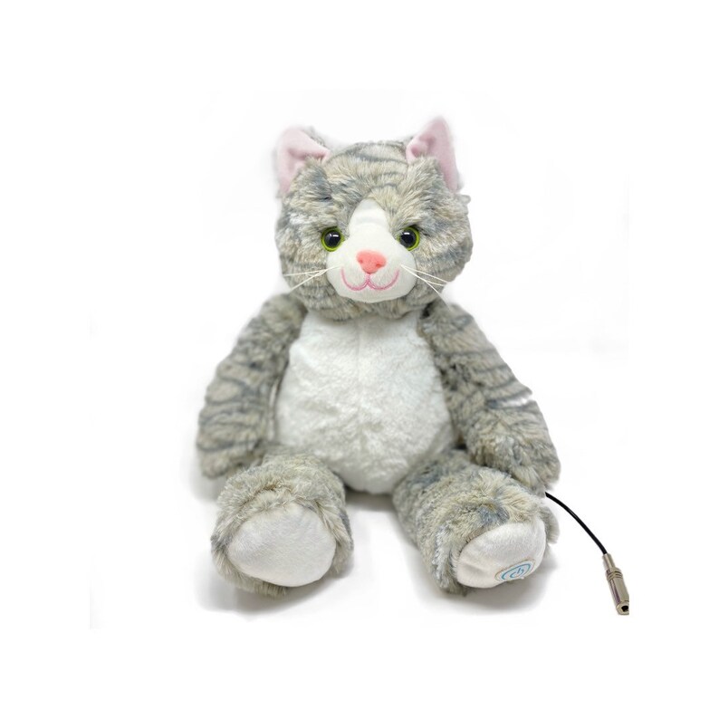 Switch Adapted Vibrating Stuffed Cat Calming Sensory Toy For Etsy