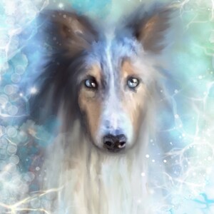 Custom Pet Portrait From Your Photograph Digital Download File Ready In Hours
