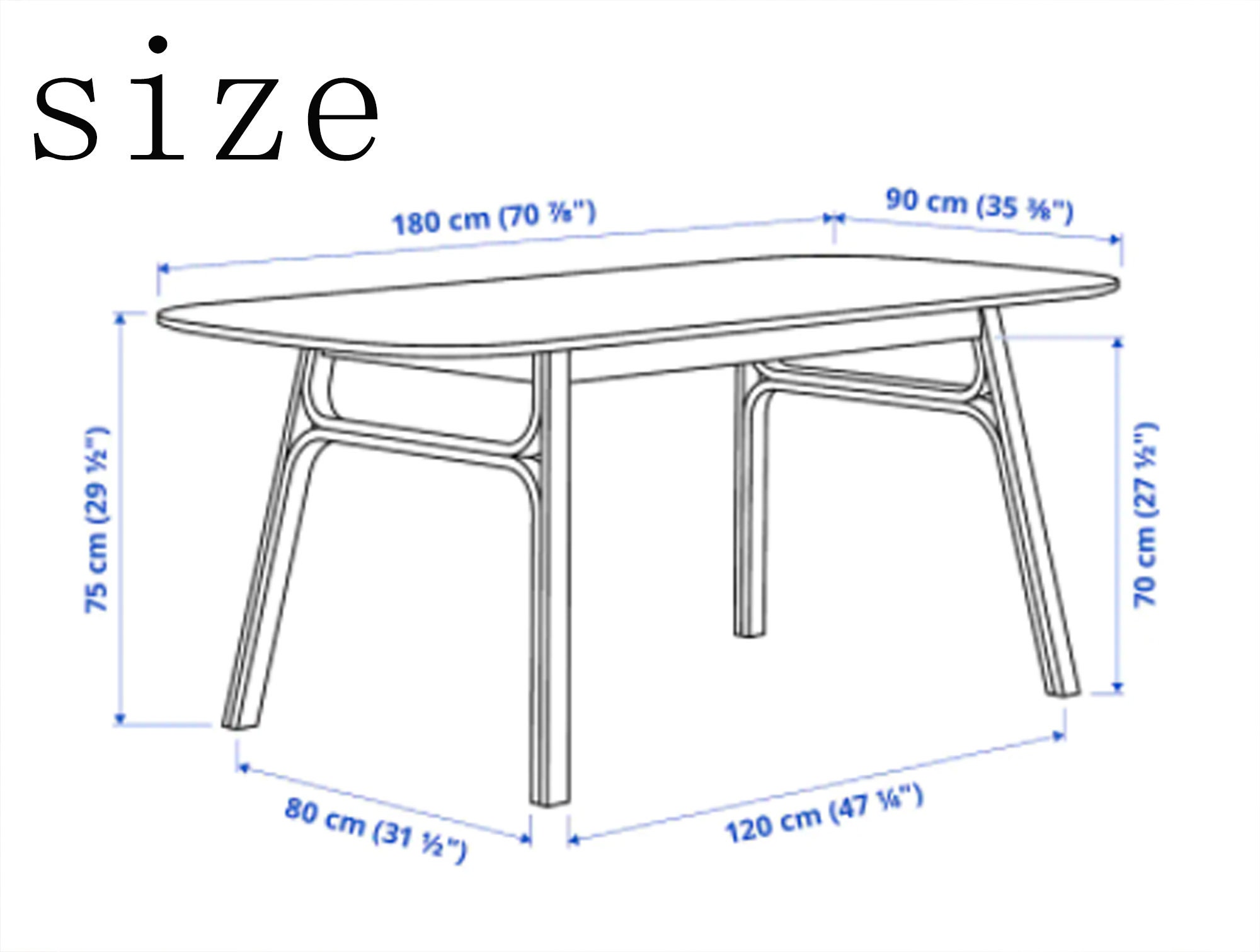 For IKEA VOXLOV Table Tablecloths fitted plastic Etsy