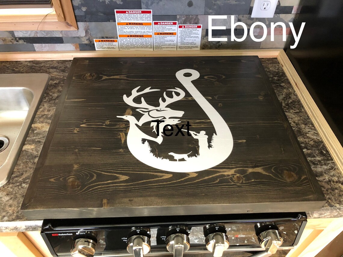 Fish House or Camper Stove Cover Etsy