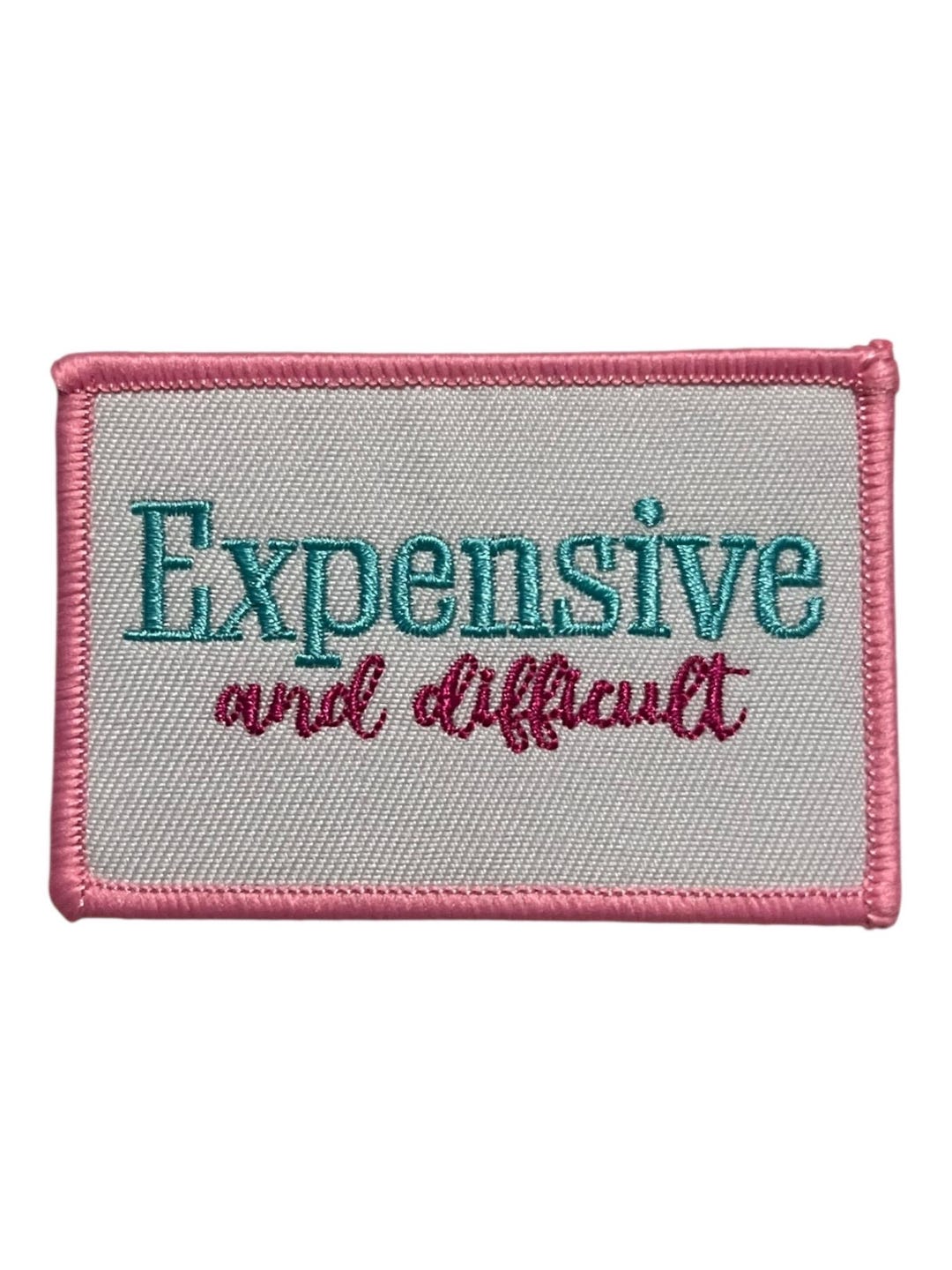 Expensive and Difficult Iron on Patch - Etsy