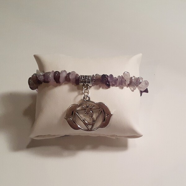 Third Eye Chakra Healing Bracelet