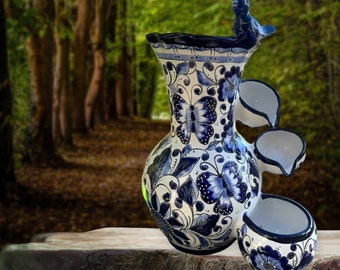 Talavera Wasserfontäne verschiedene Farben die Höhe 60 cm